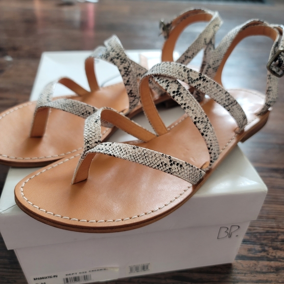 BP Snakeskin Sandals - Picture 4 of 5